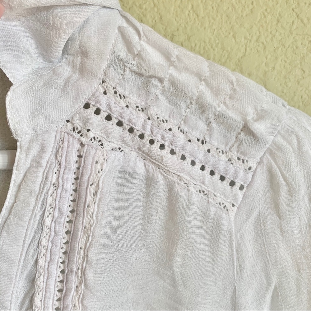 JUICY & SPICY Boho White Tunic Top - Picture 7 of 8